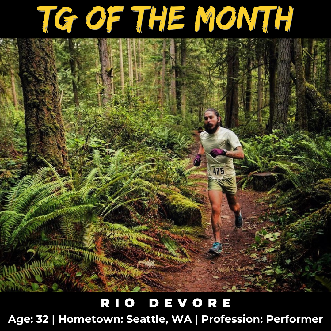 💥Trail Gangsta of the Month (DEC '21): Rio Devore, Runner & Musician from the PNW 💥