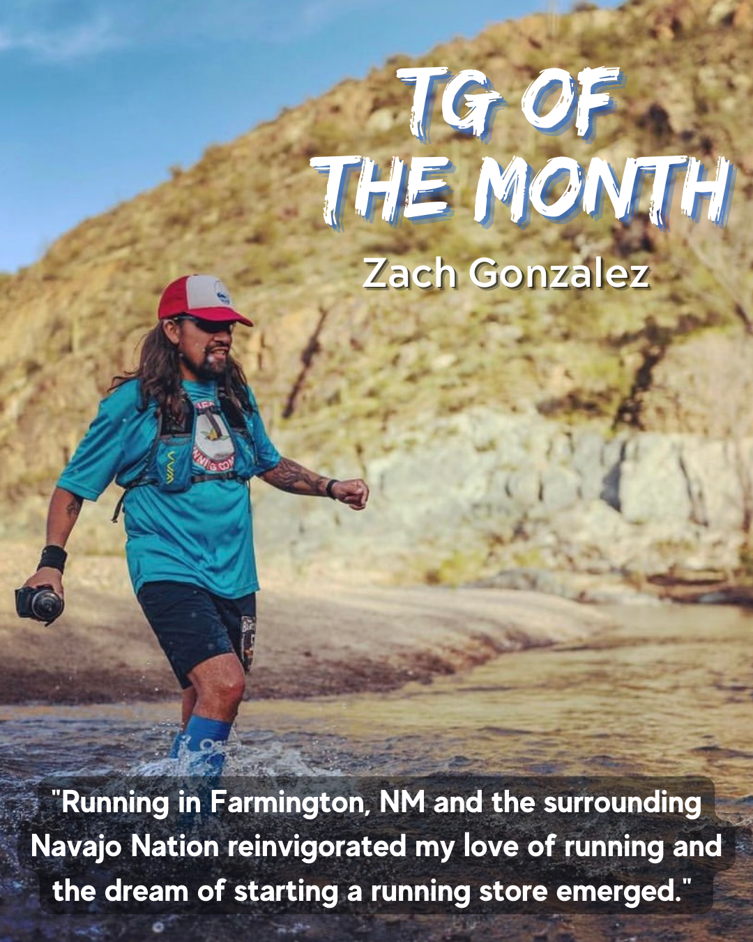 💥Trail Gangsta of the Month (Nov '22) 💥 Zach Gonzalez of Blue Bird Running Company 🐦
