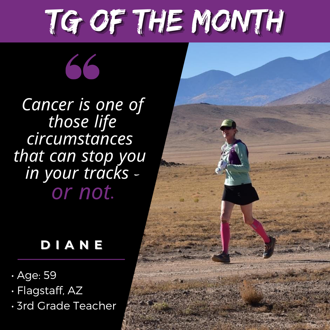 💥Trail Gangsta of the Month (Aug '21): Diane Dawson Immethun, Third Grade Teacher & Cancer Survivor 💥