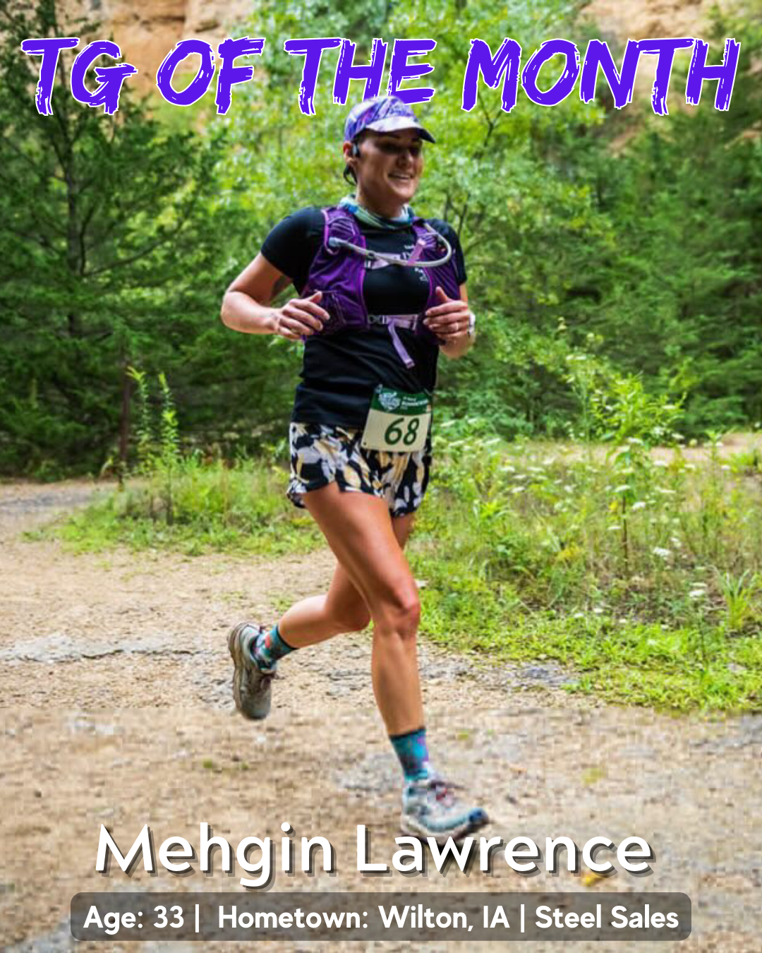 💥Trail Gangsta of the Month (April '23) 💥 Mehgin Lawrence on Running with Chronic, Invisible Illness💥