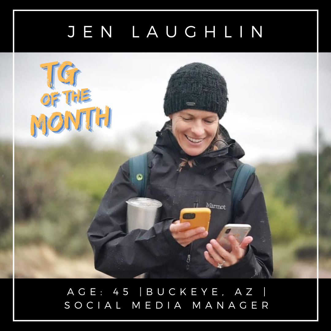 💥Trail Gangsta of the Month (November): Meet Jen Laughlin! 💥