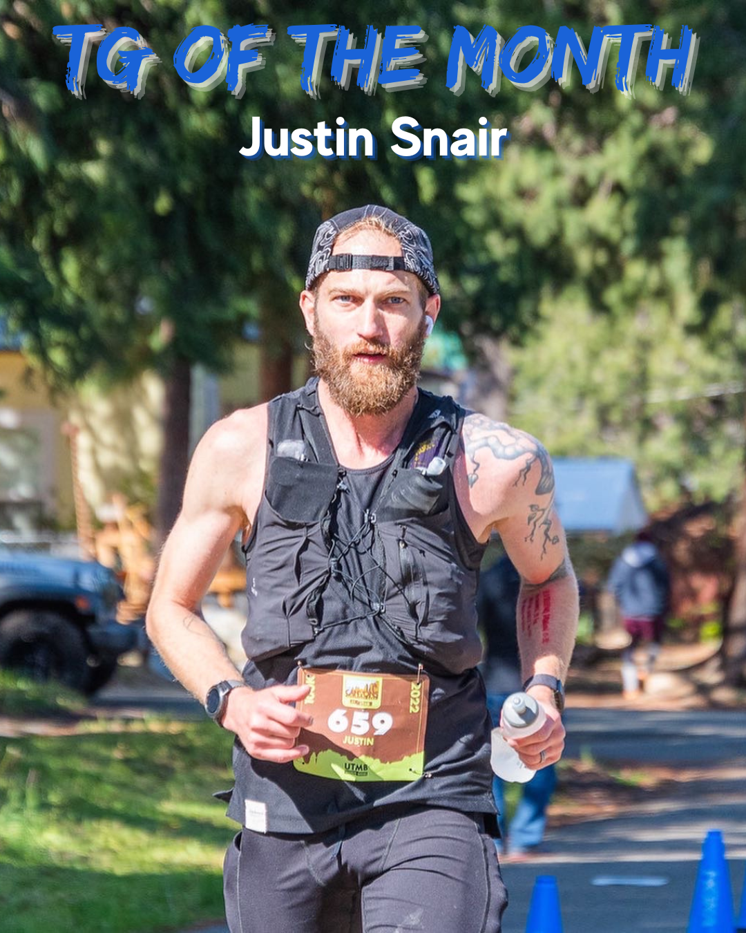 💥Trail Gangsta of the Month (June '22): Justin Snair, Business Owner and Former Combat Marine💥